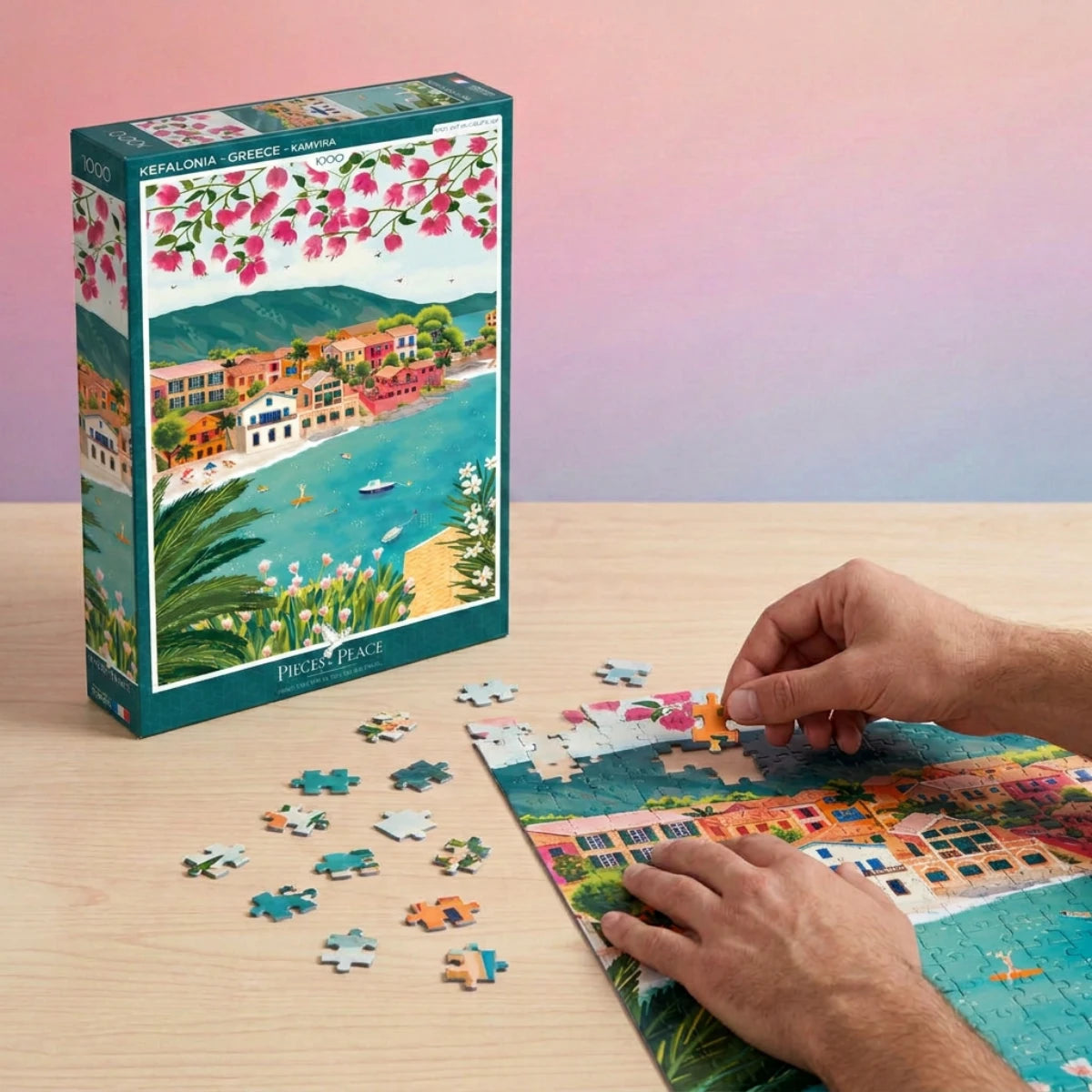 Puzzle Céphalonie - 1000 Pièces