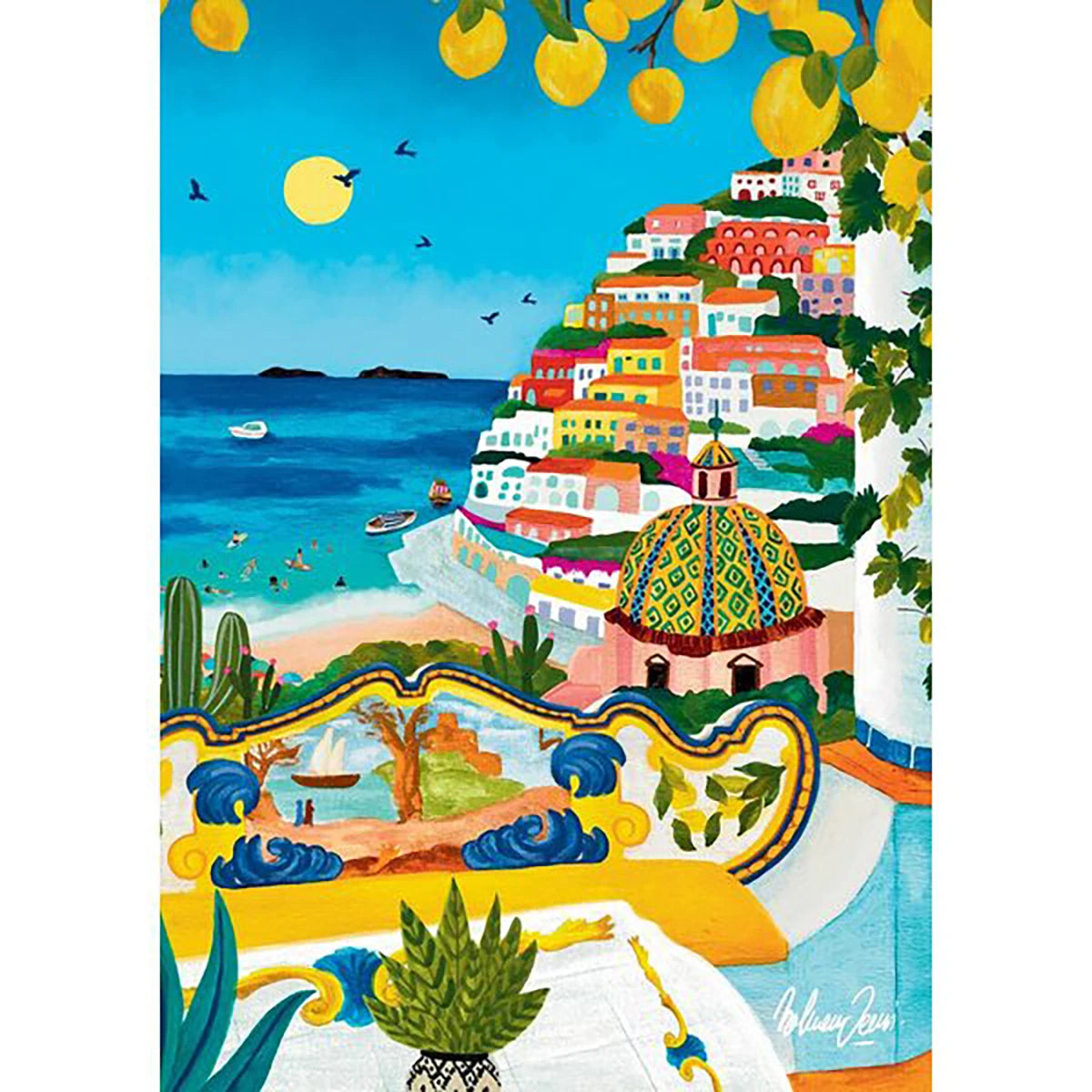 Puzzle Positano - 1000 Pièces
