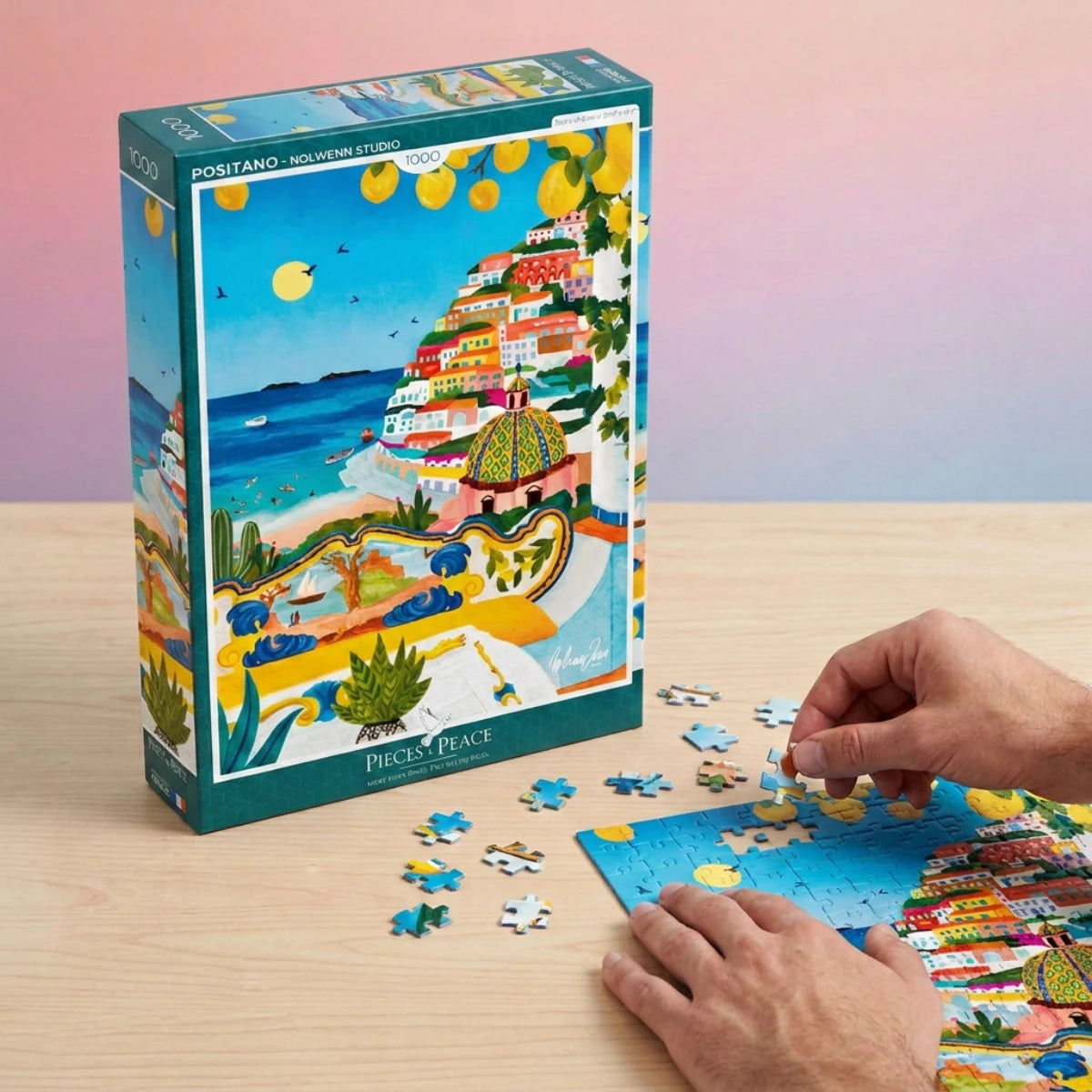 Puzzle Positano - 1000 Pièces