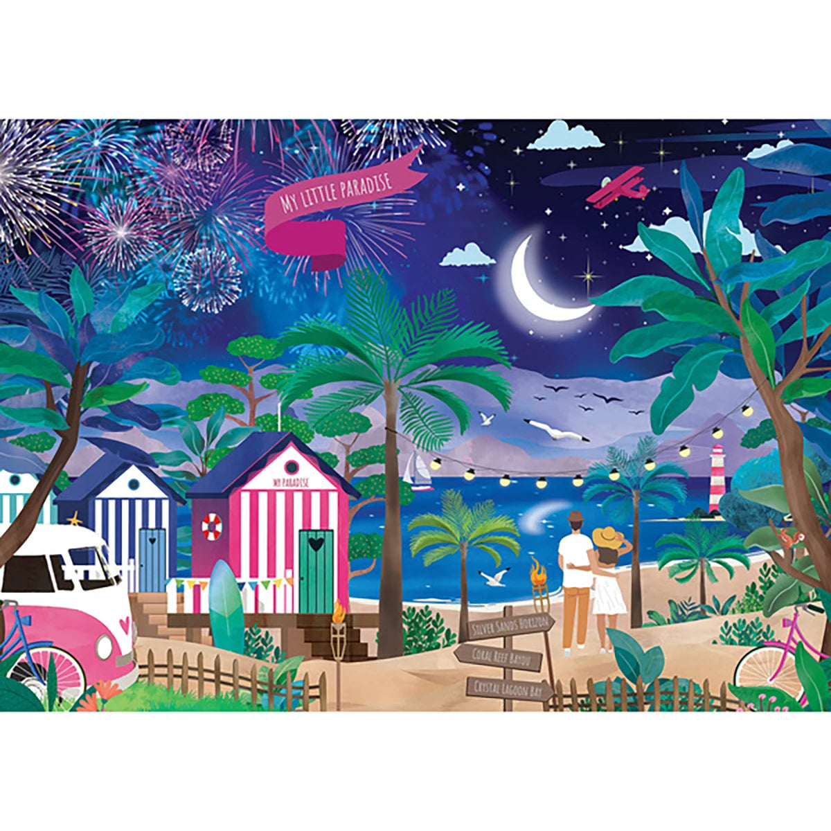 Coffret 2 Puzzles Onirique - 500 Pièces