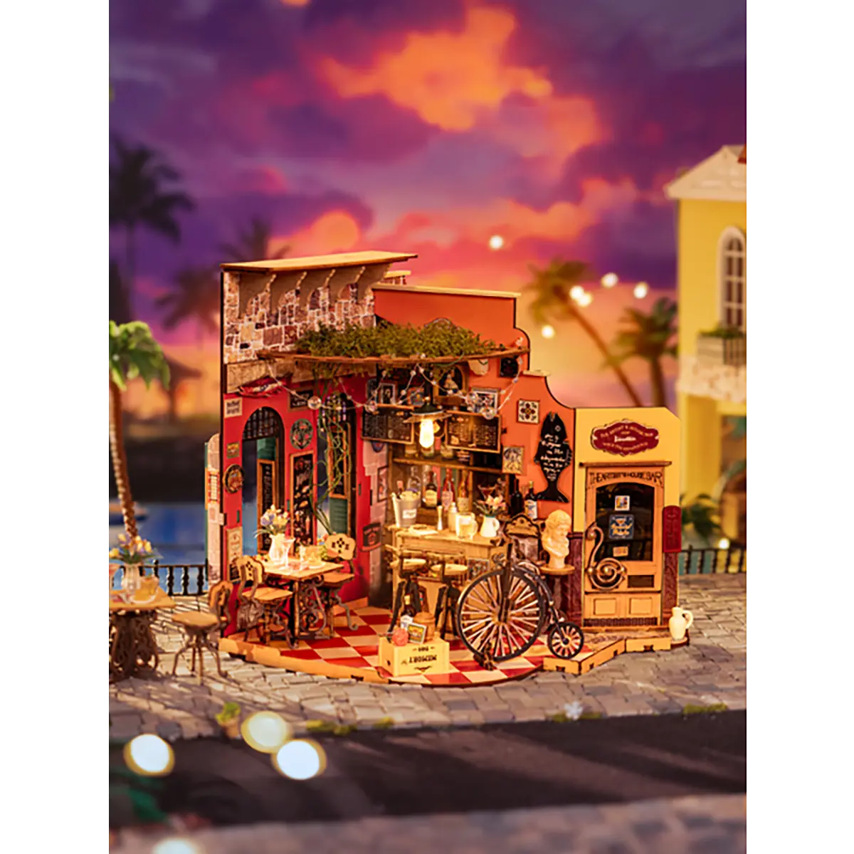 Maquette Cheers Bar & Dining – Kit DIY miniature Rolife