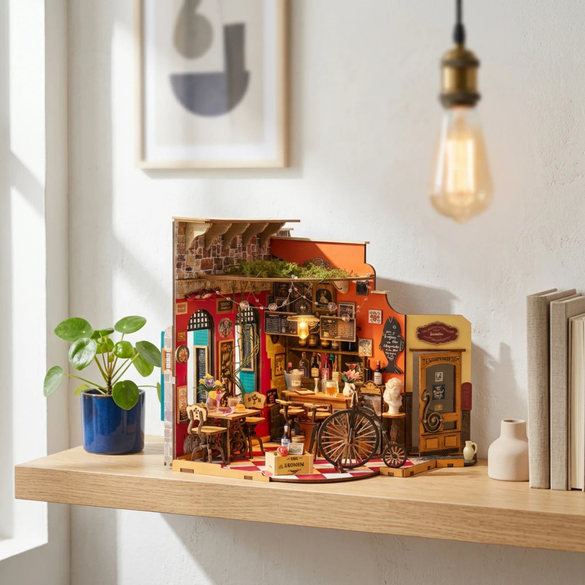 Maquette Cheers Bar & Dining – Kit DIY miniature Rolife