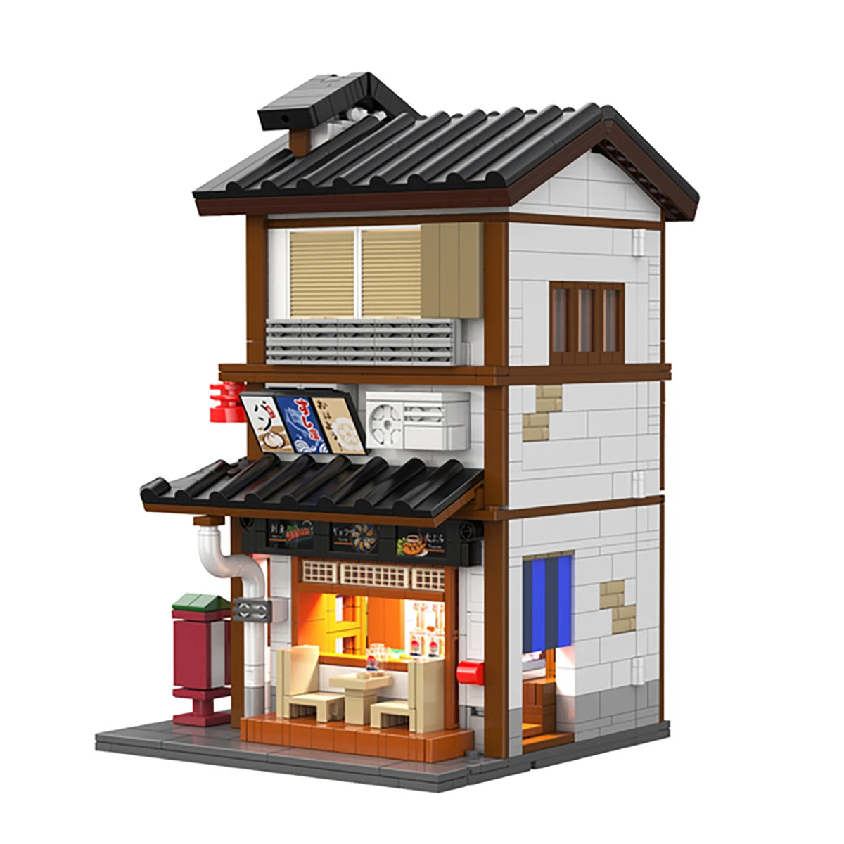 Bistrot Izakaya (1195 pièces) – Set de construction – CaDA