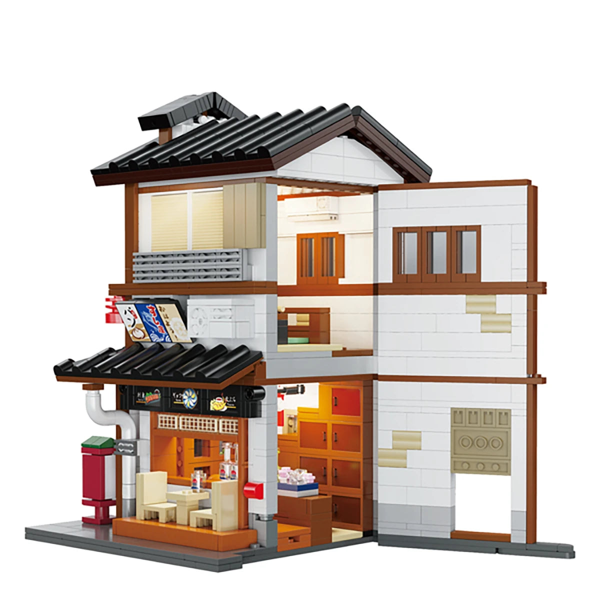 Bistrot Izakaya (1195 pièces) – Set de construction – CaDA