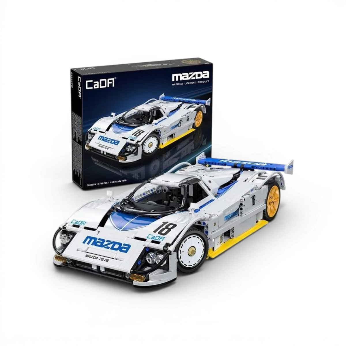 Mazda 787B (1797 pièces) – Set de construction – CaDA