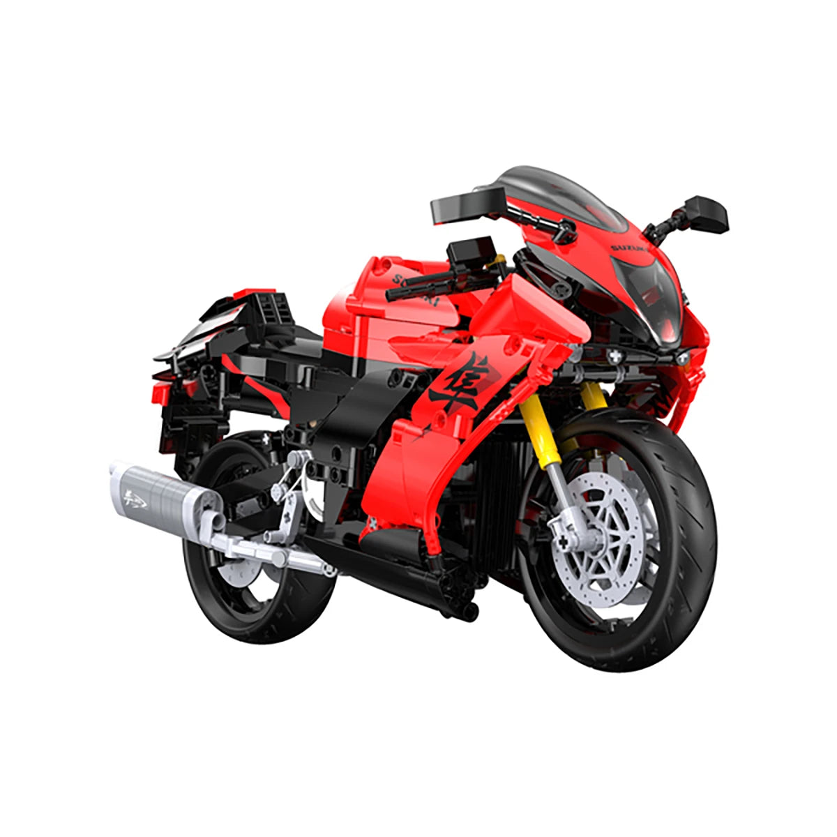 Moto Suzuki Hayabusa 25e Anniversaire (1043 pièces) – Set de construction – CaDA