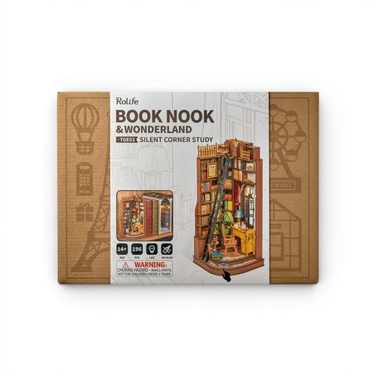 Coin Studieux – Book Nook (196 pièces)