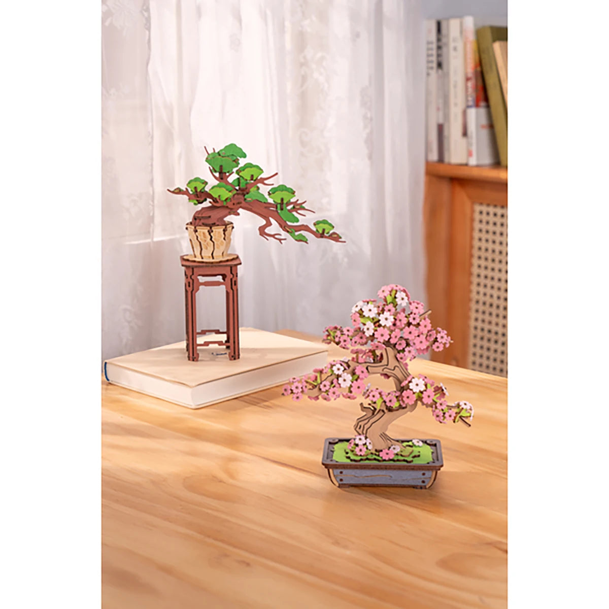Bonsaï – Puzzle 3D en bois (115 pièces)