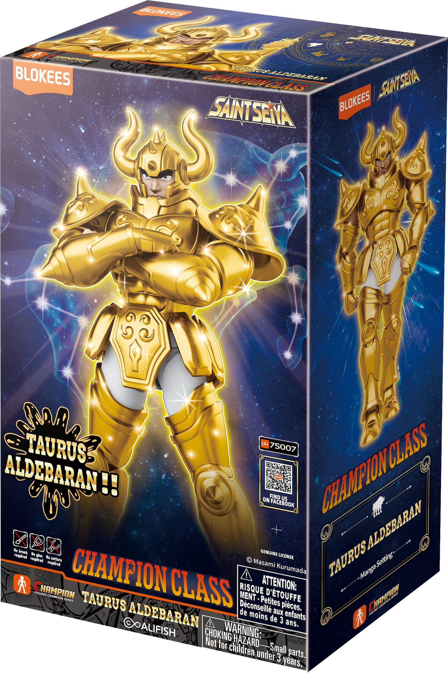 Figurine à assembler Saint Seiya Champion Class Taurus Aldebaran