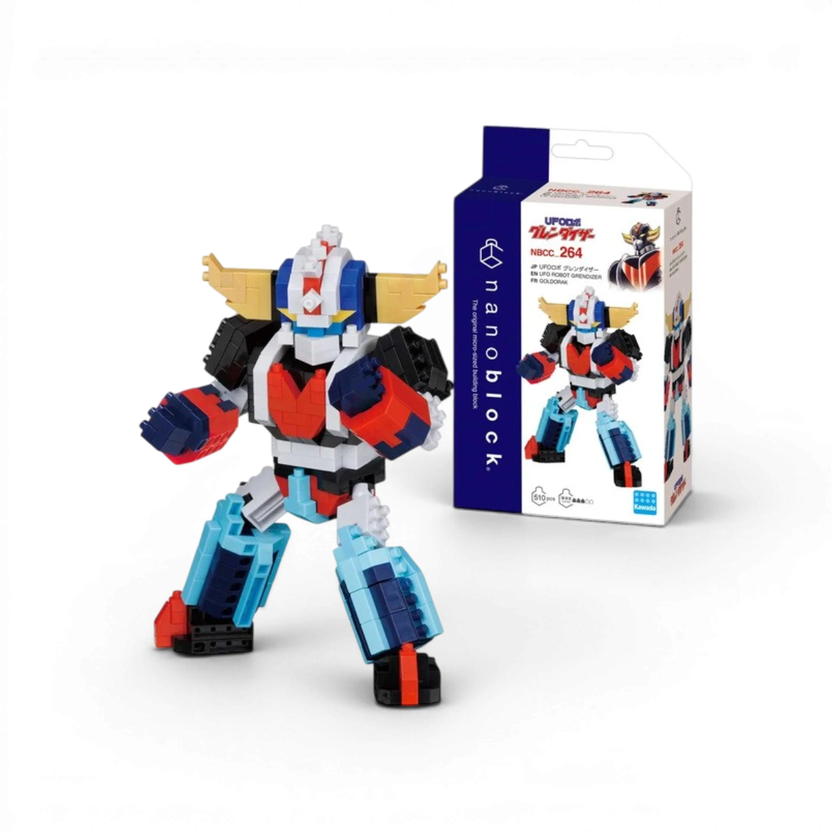 Nanoblock robot Goldorak