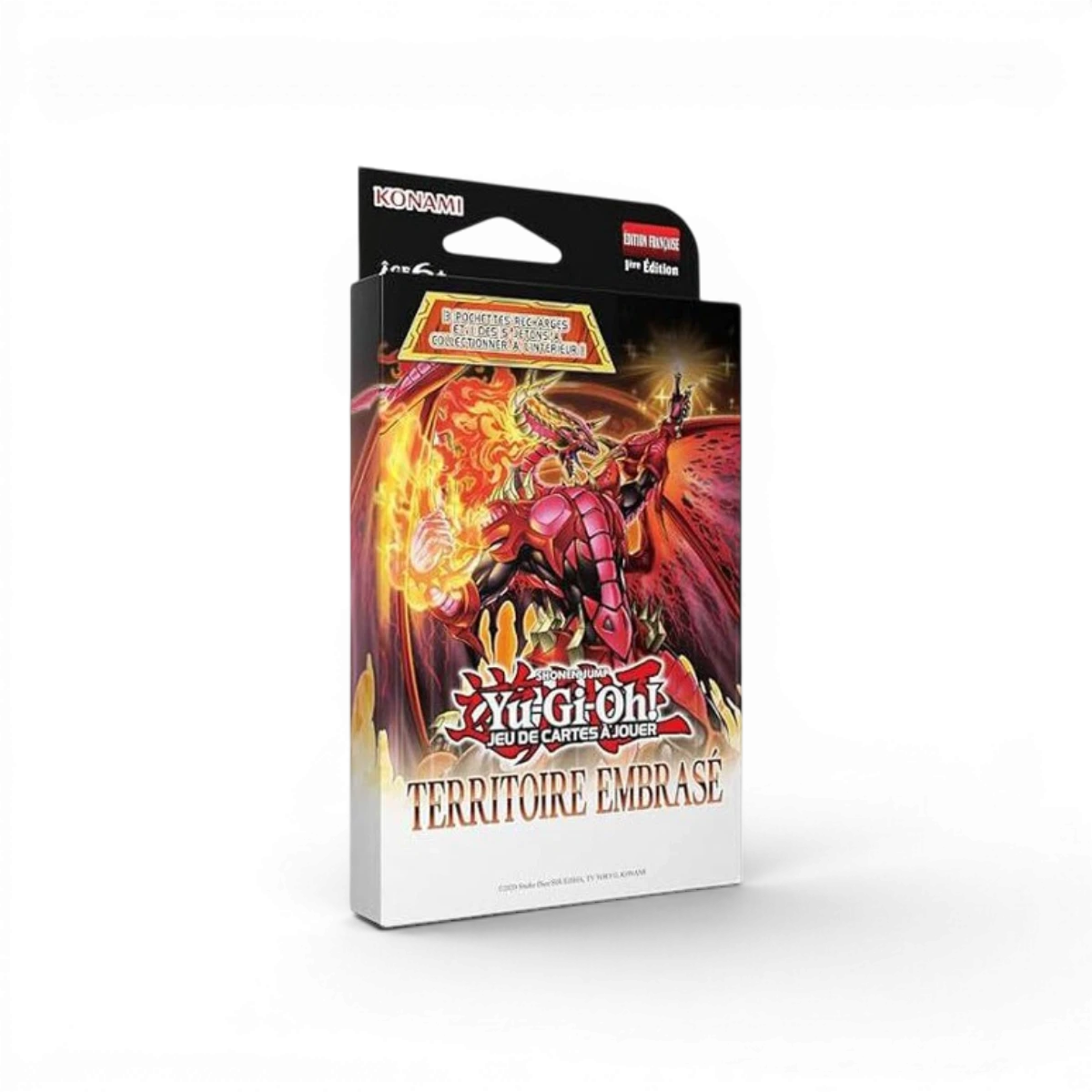 Tripack Boosters Yu Gi Oh! Territoire Embrasé