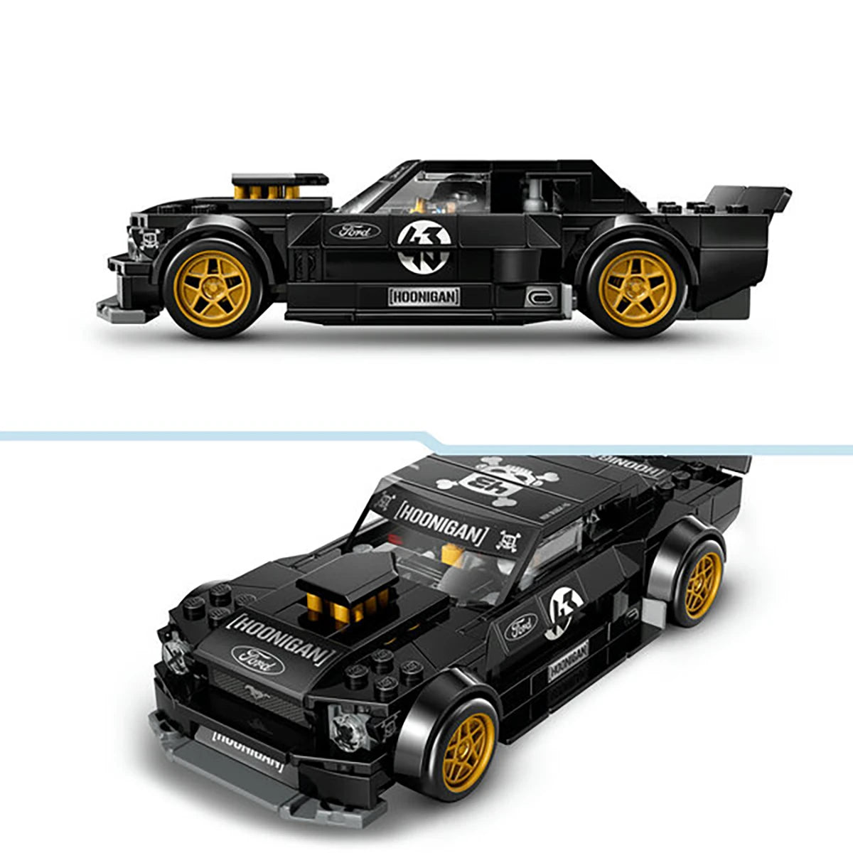 77262 - Ford Mustang Hoonicorn V1 1965 de Ken Block - LEGO® Speed Champions