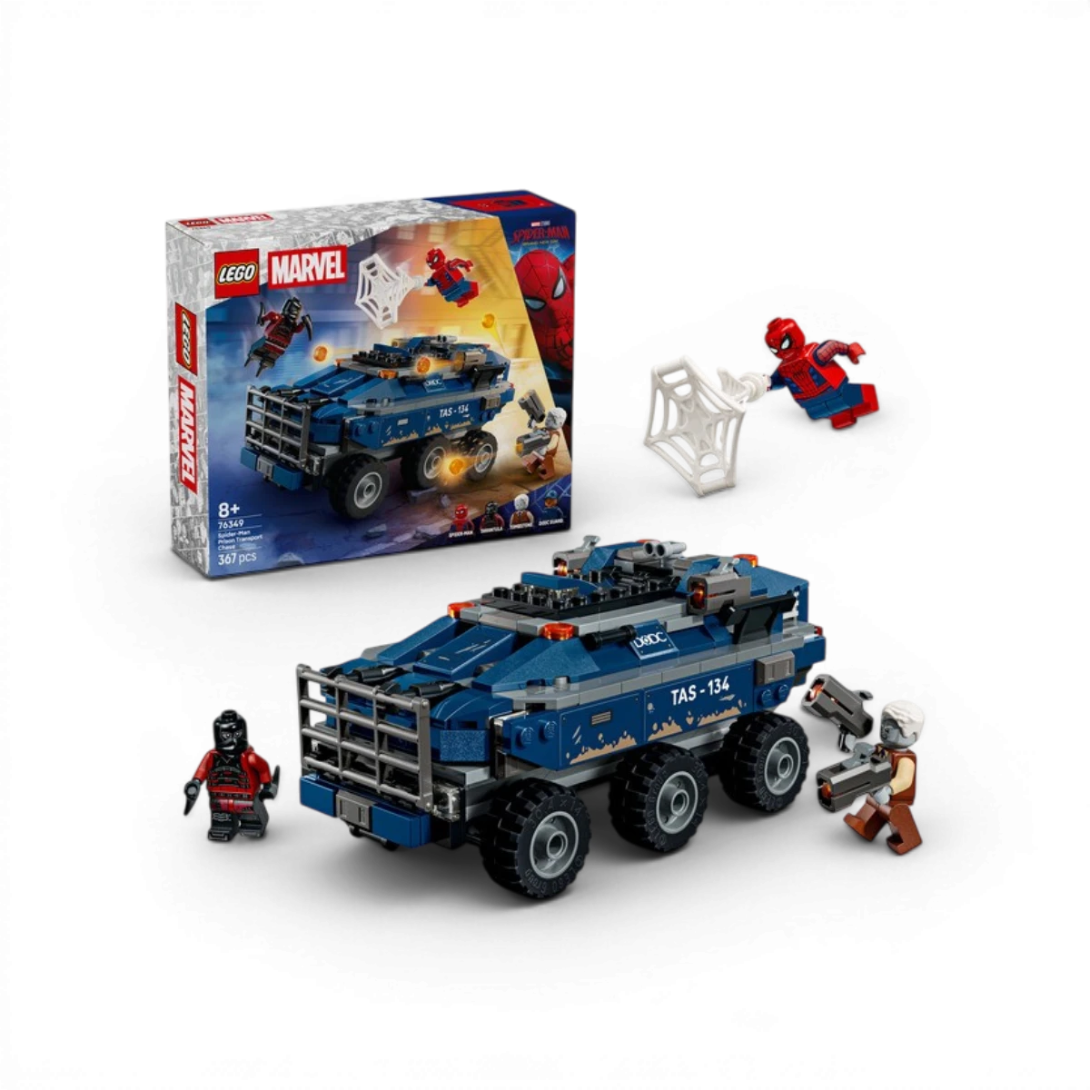 76349 - La poursuite en prison mobile de Spider-Man - LEGO® Marvel