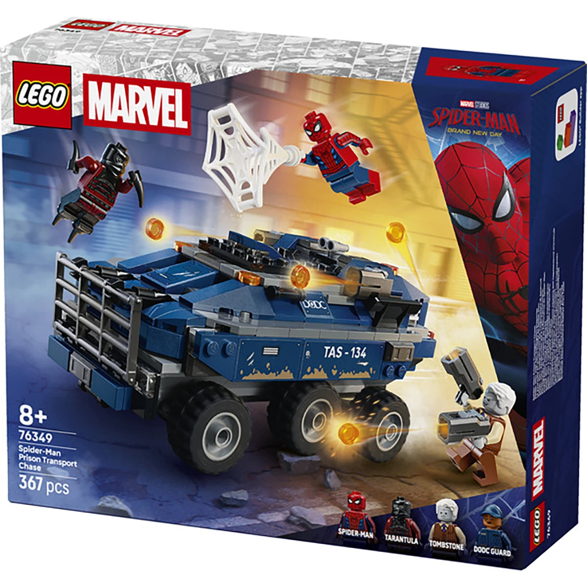 76349 - La poursuite en prison mobile de Spider-Man - LEGO® Marvel
