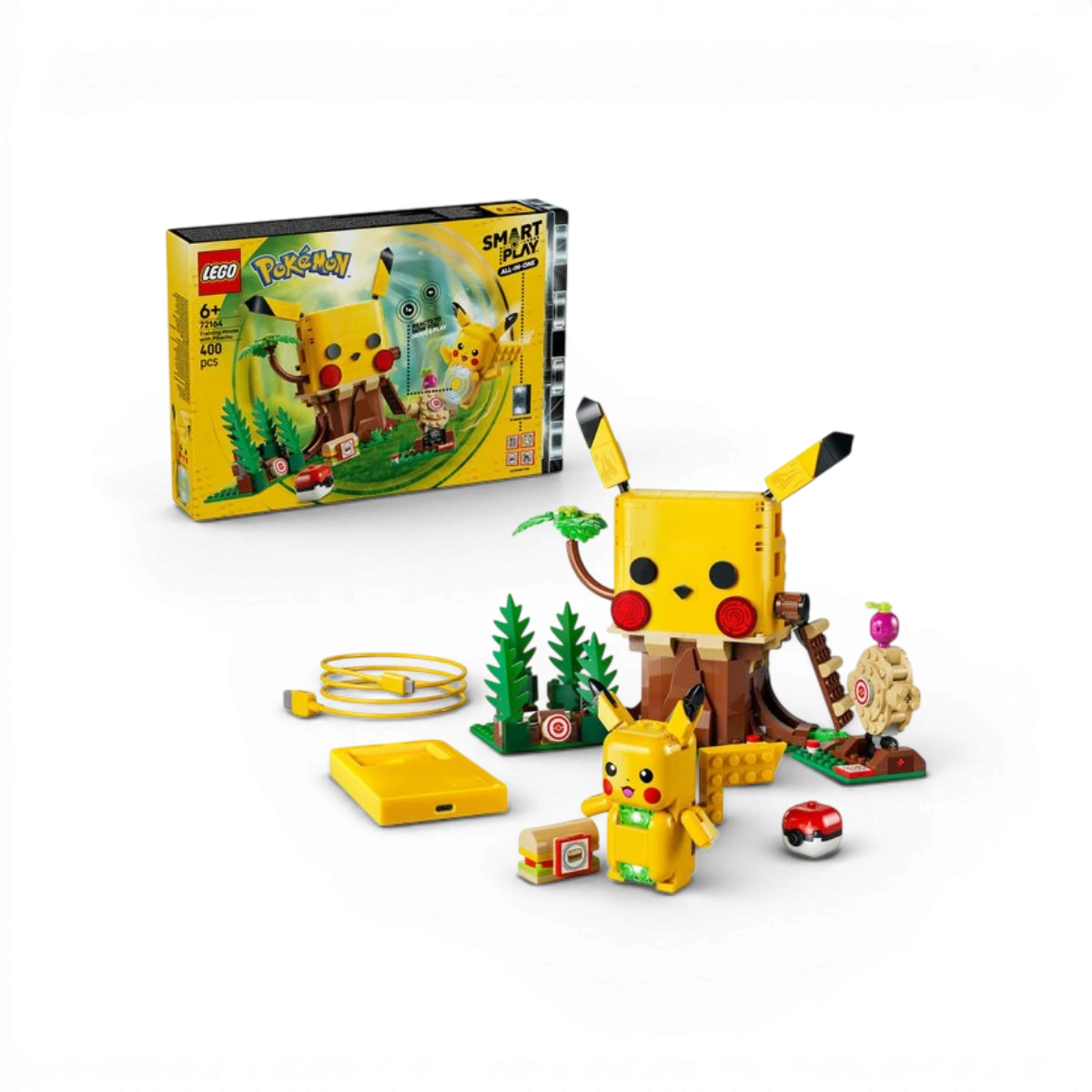 72164 - Pikachu et la cabane d’entraînement - LEGO® Pokémon SMART Play
