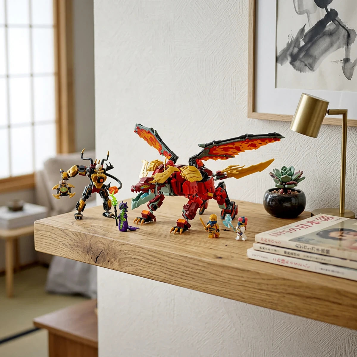 71868 - Le robot dragon transformable de Braséra - LEGO® Ninjago