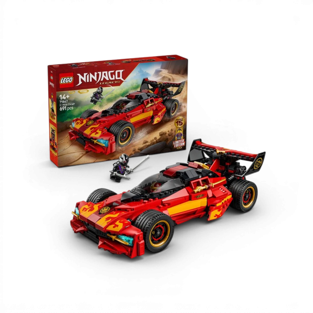 71867 - Le chargeur Ninja X-1 - LEGO® Ninjago