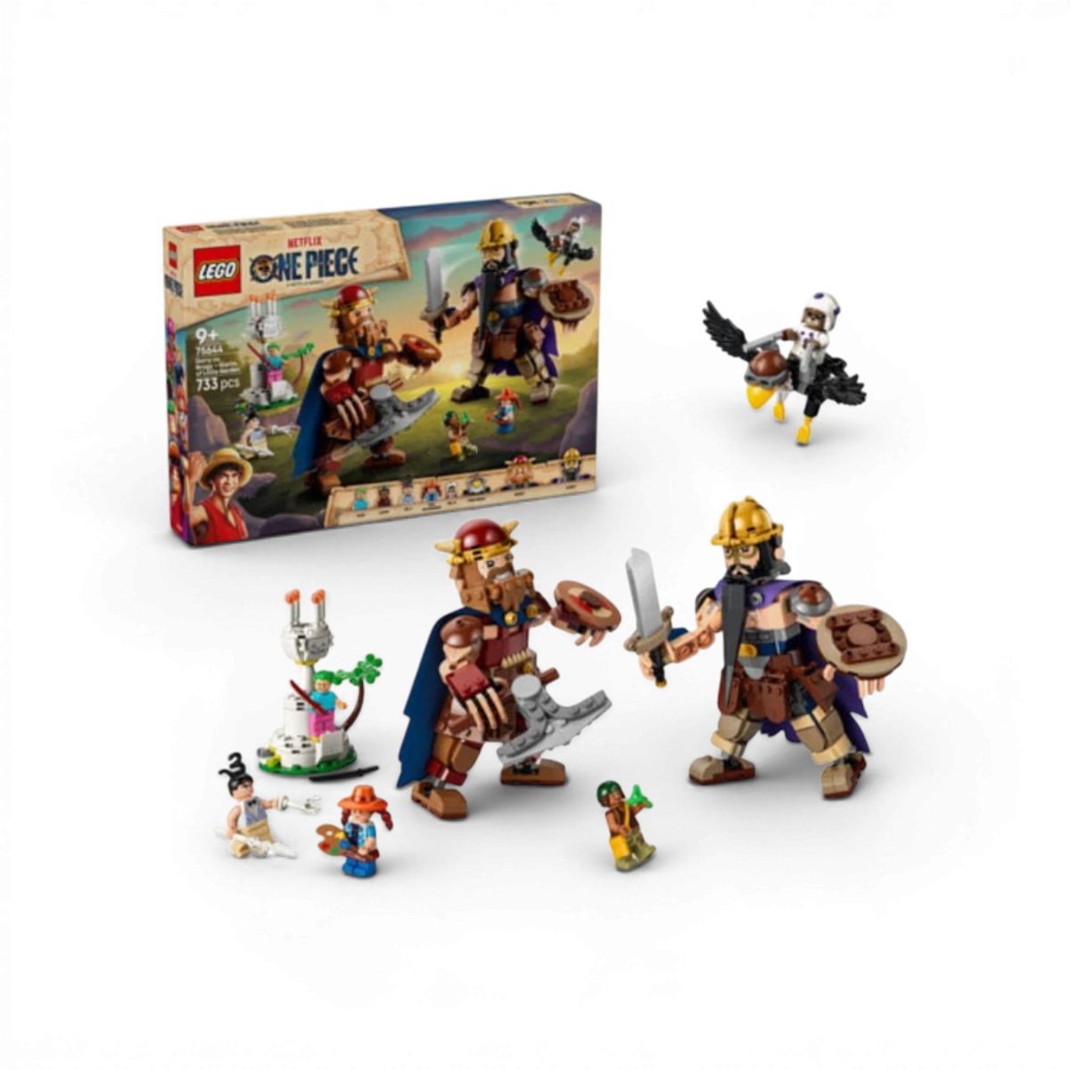 75644 - Dorry contre Brogy, les géants de Little Garden - LEGO® One Piece