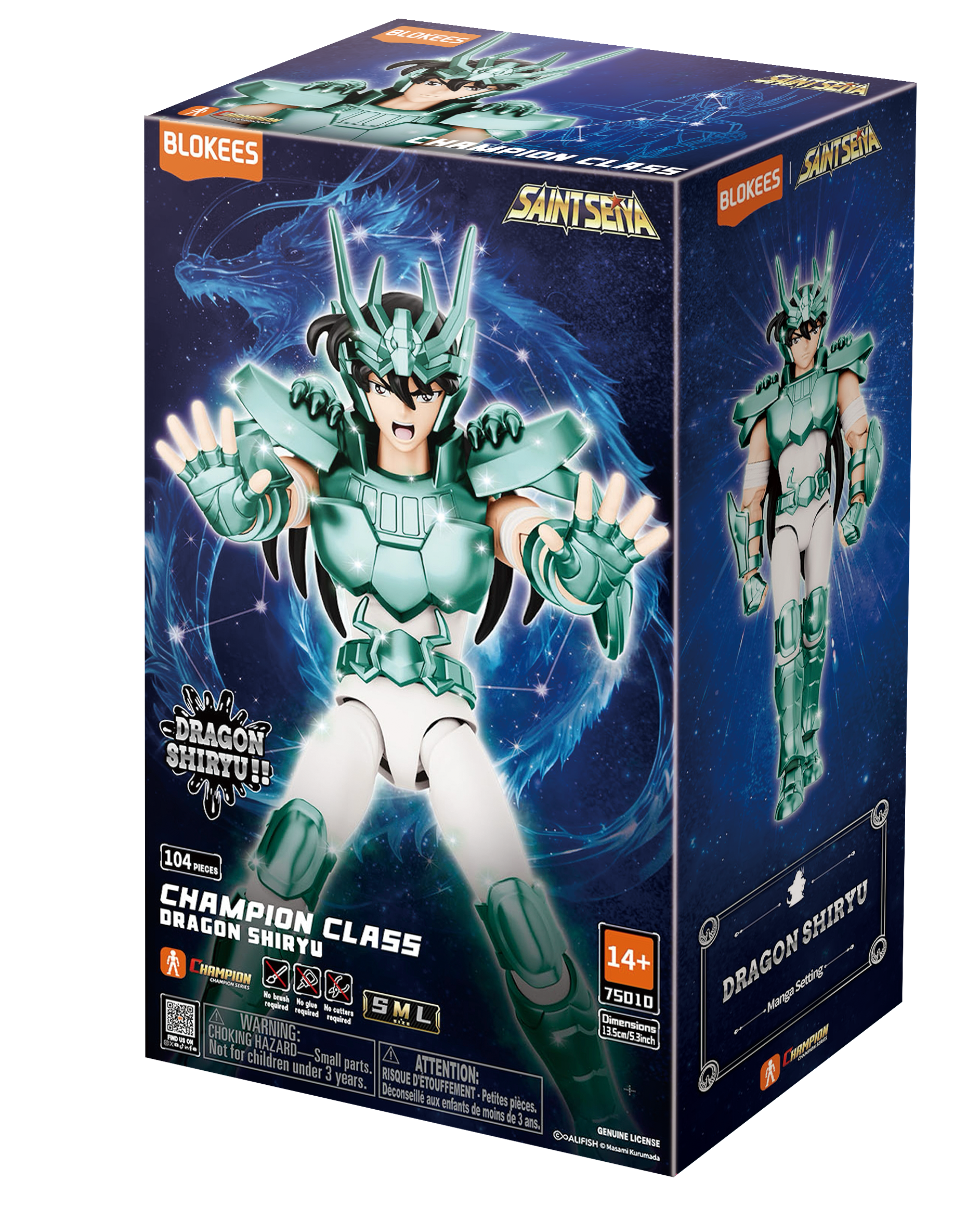 Figurine à assembler Saint Seiya Champion Class Dragon Shiryu
