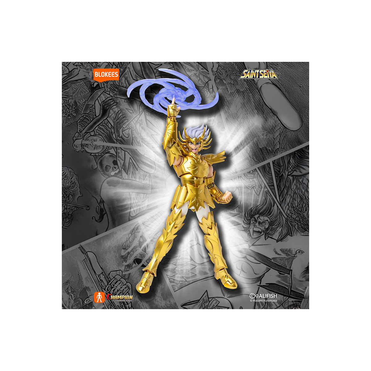 Figurine à assembler Saint Seiya Champion Class Cancer Deathmask