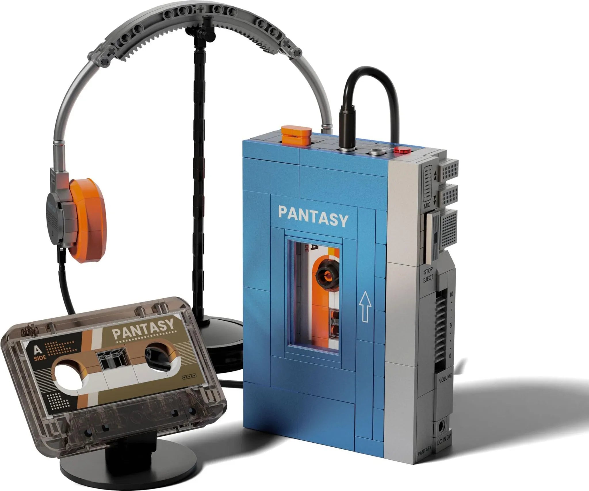 Set de construction Walkman rétro (569 pièces)