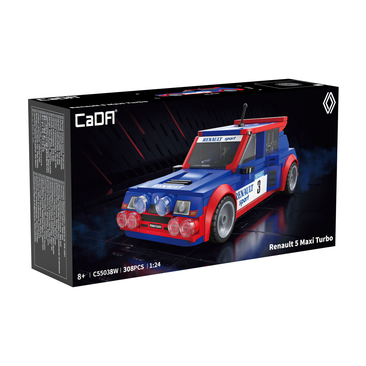 Renault 5 Maxi Turbo – CADA Voitures – 308 Pièces