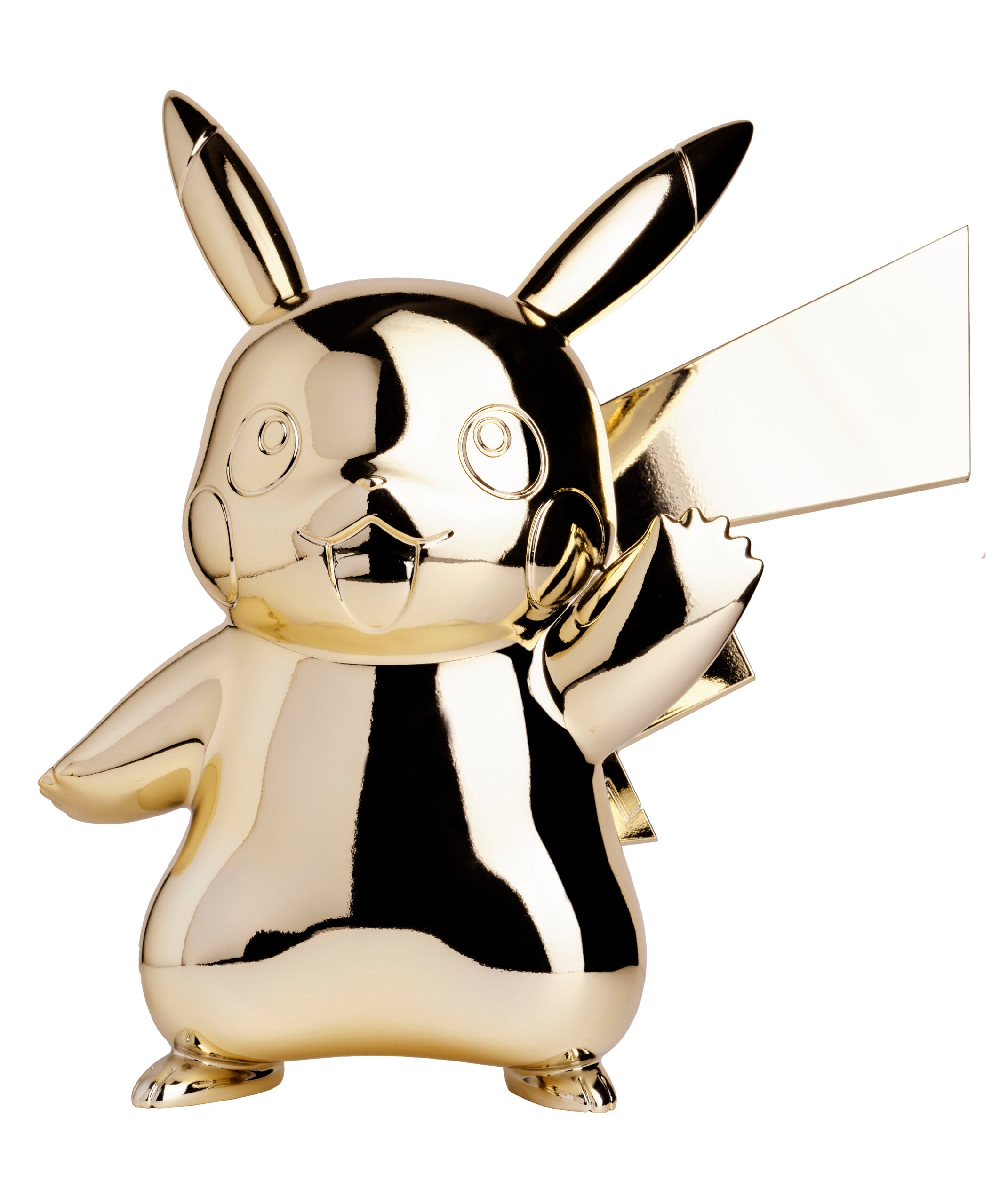 Pikachu Gold édition anniversaire 30 ans 30cm