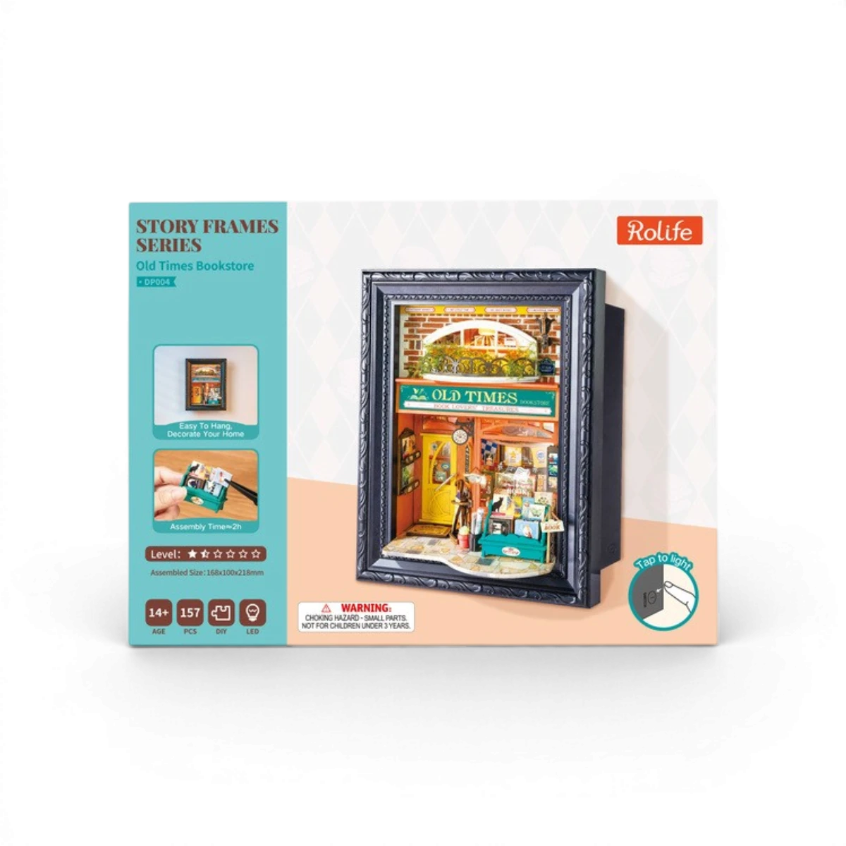 Maquette Old Times Bookstore – Librairie DIY Rolife