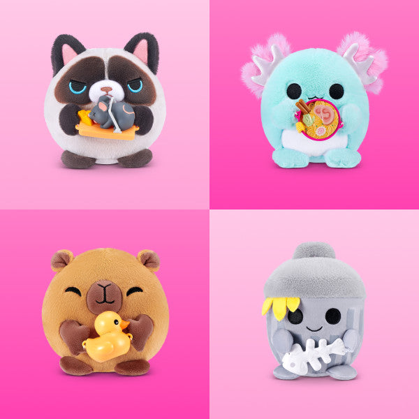 Peluche Snackle 12cm Series 2 (modèle aléatoire)