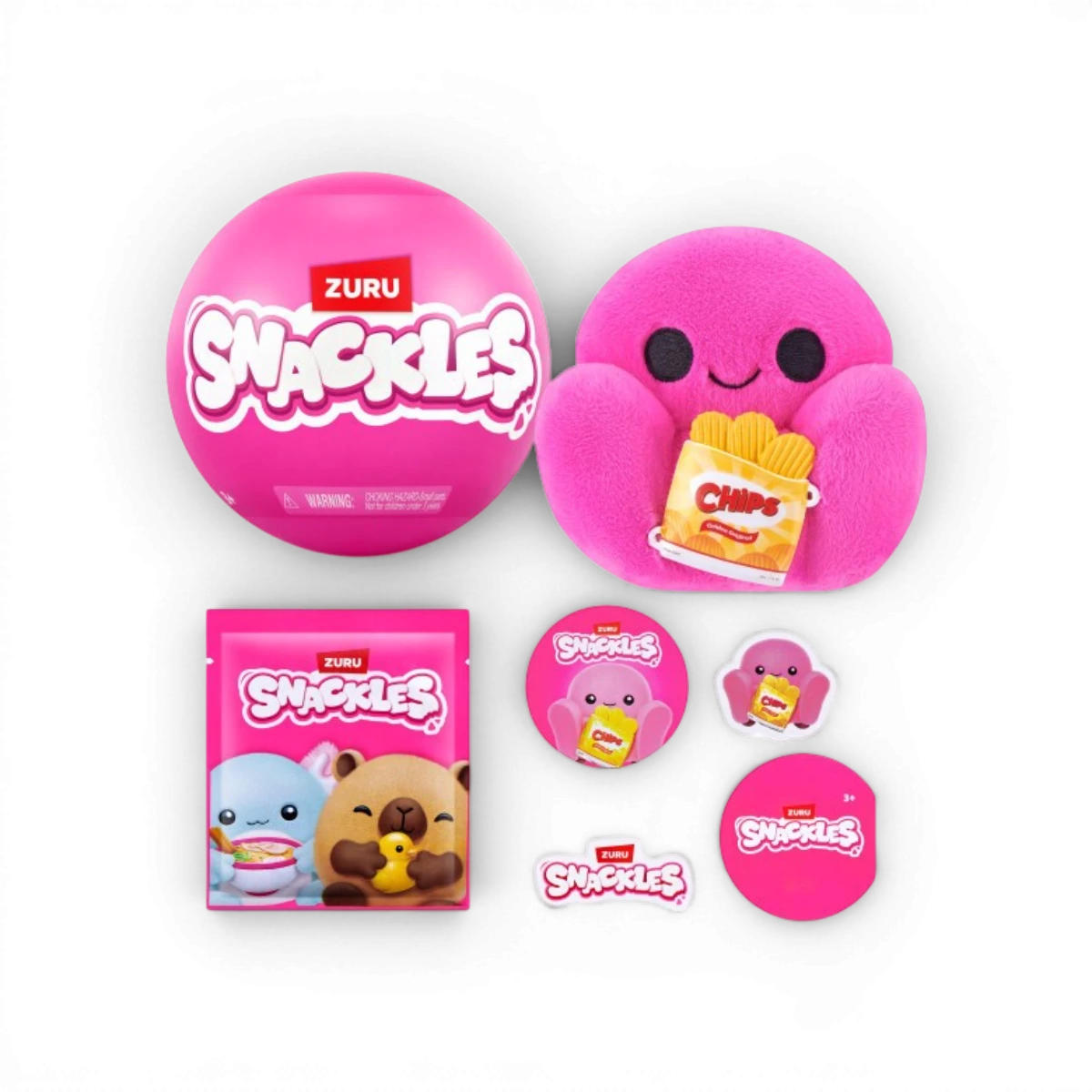 Peluche Snackle 12cm Series 2 (modèle aléatoire)