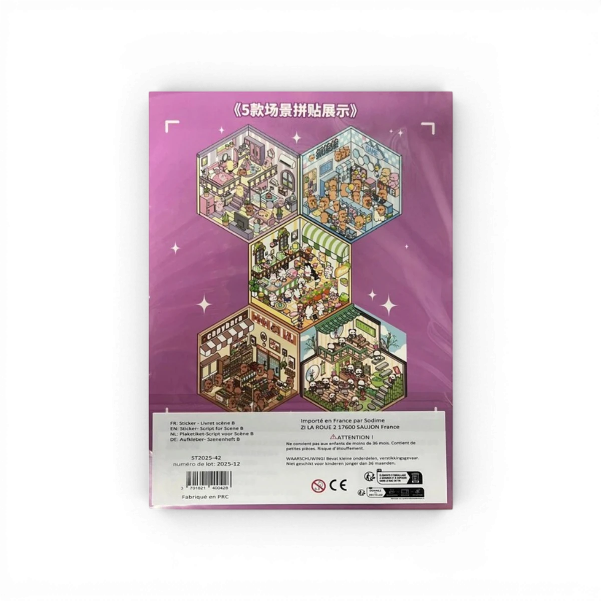 Livret de stickers Kawai B