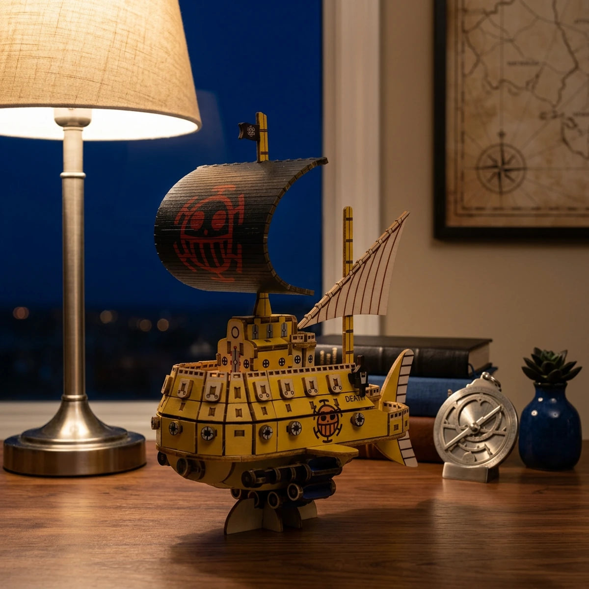 Kit Book Nook Wa-Gu-Mi One Piece - Bateau Polar Tang Law's Submarine