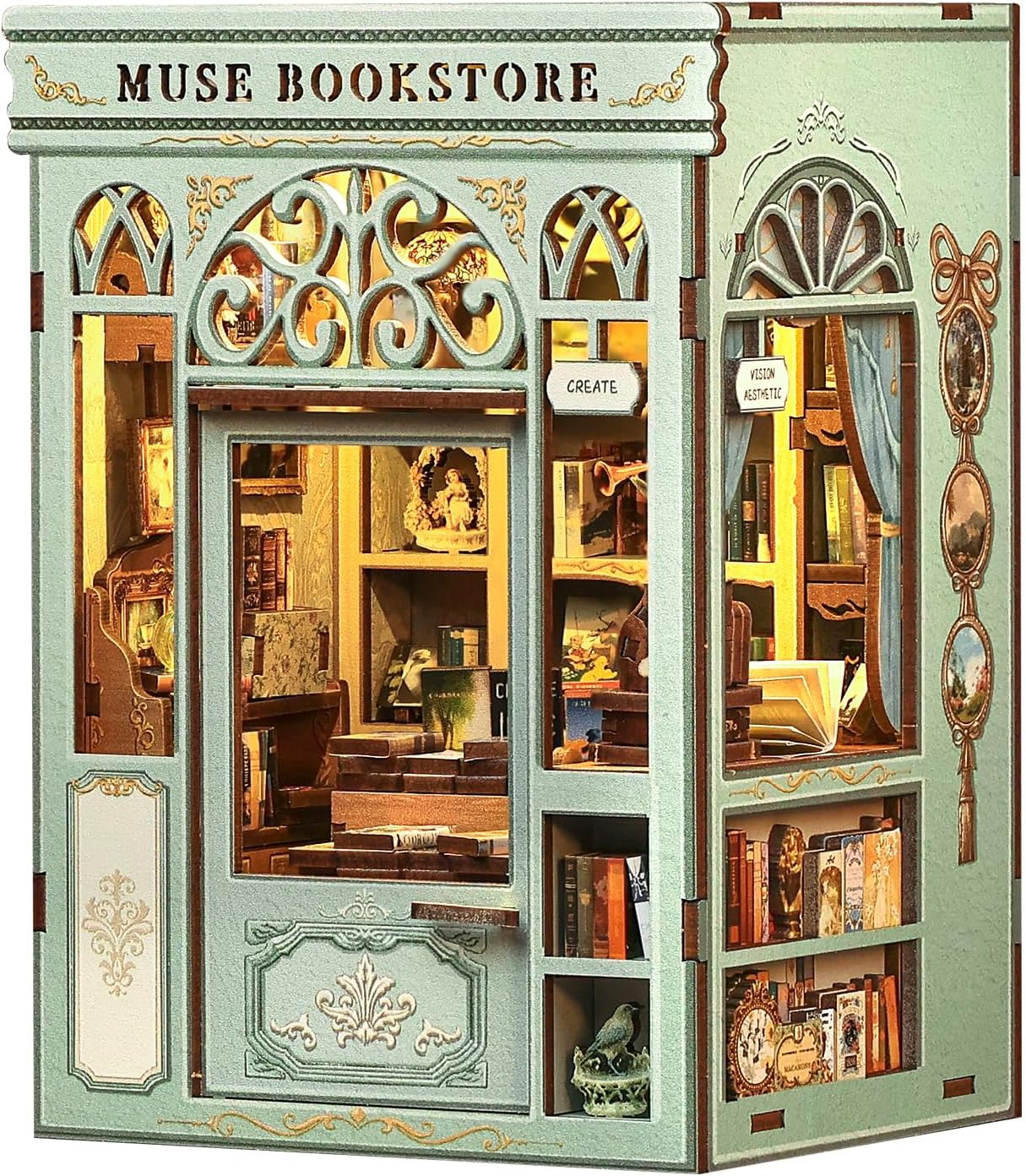Kit DIY Book Nook - Muse Bookstore