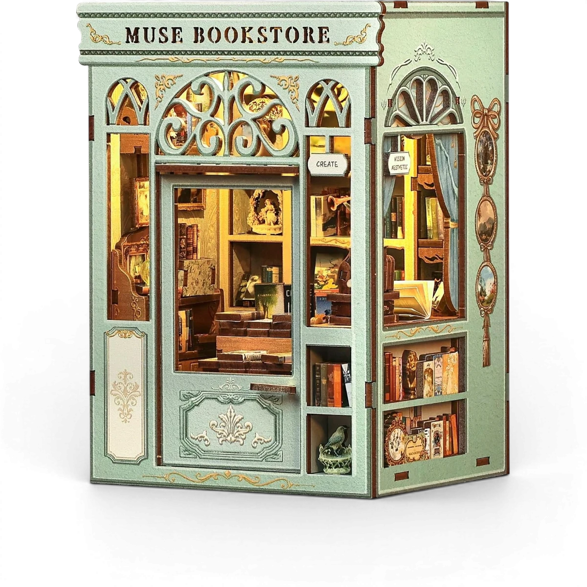 Kit DIY Book Nook - Muse Bookstore