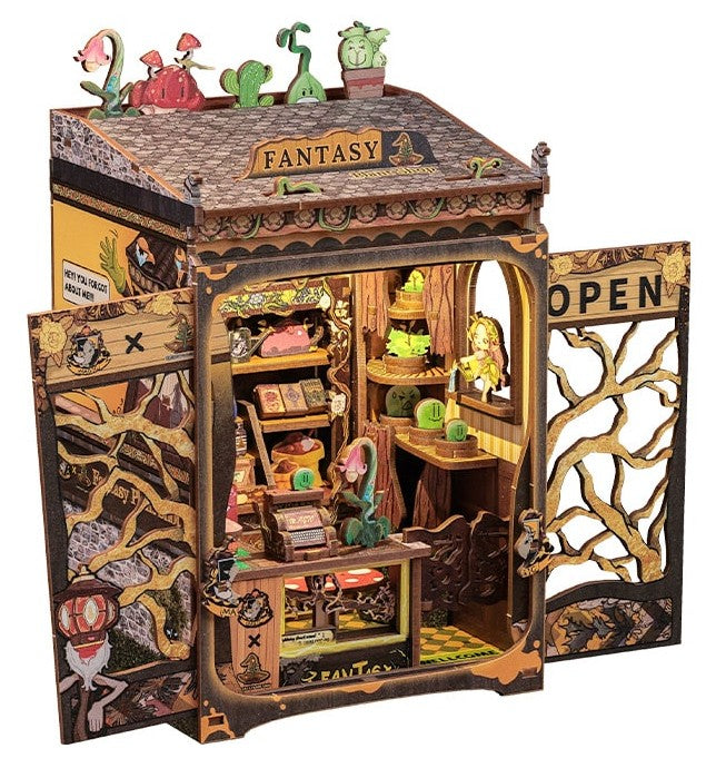 Kit DIY Book Nook - Fantasy Plant Shop