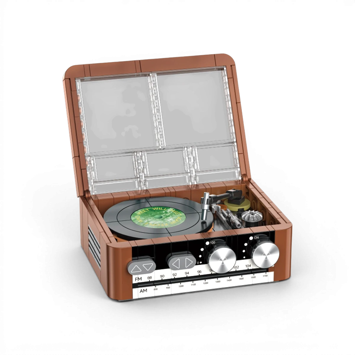 Kit de construction Rétro Pop Series - Tourne disque Vinyle