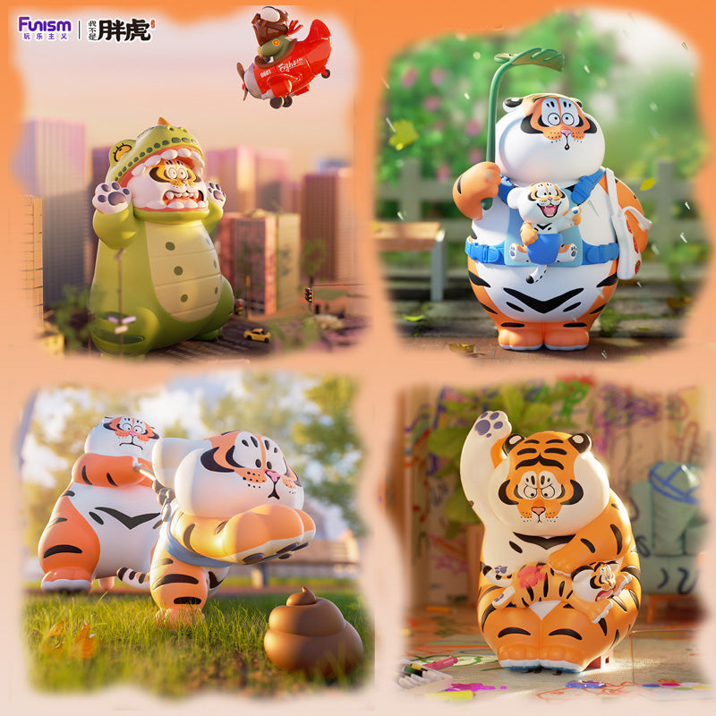 Figurine mystère Fat Tiger - Alexander Roaring Love (modèle aléatoire)