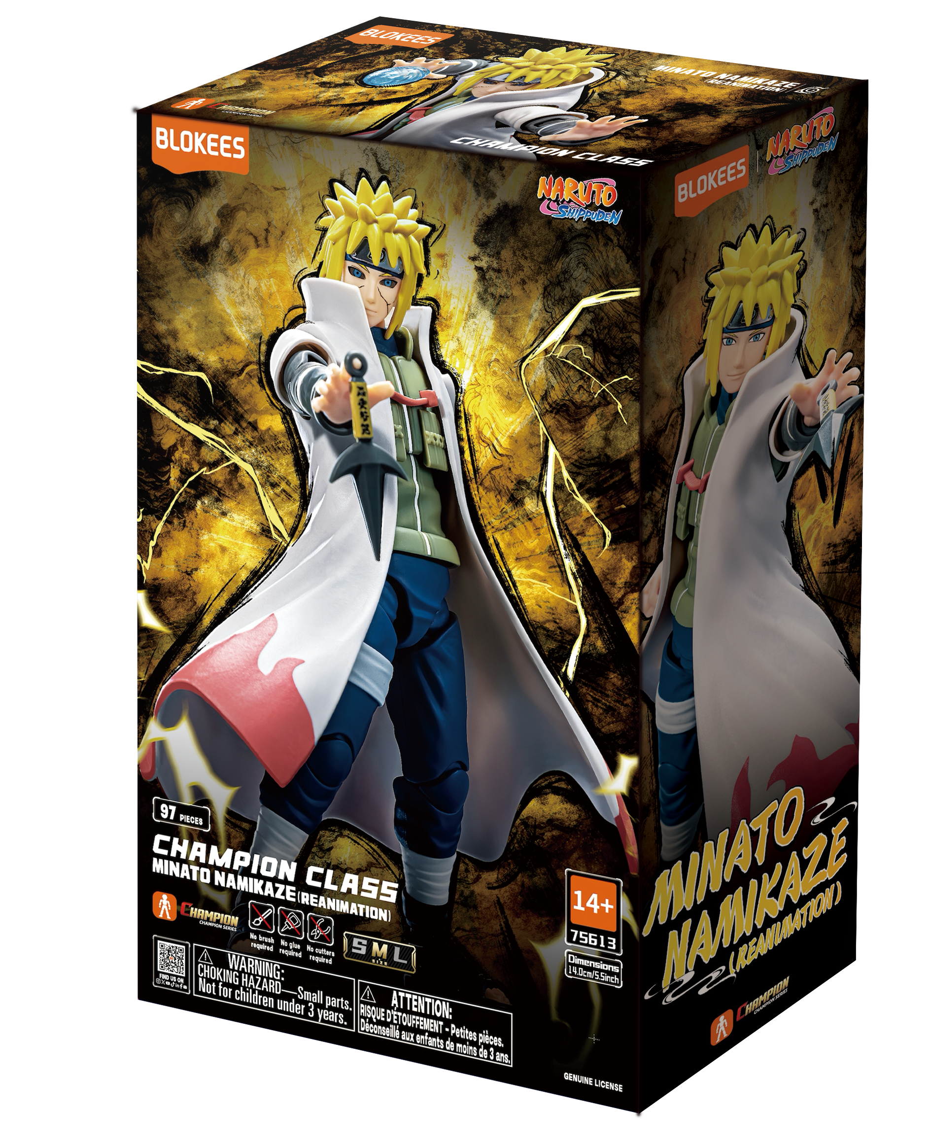 Figurine à assembler Naruto Champion Class 03 - Minato Namikaze
