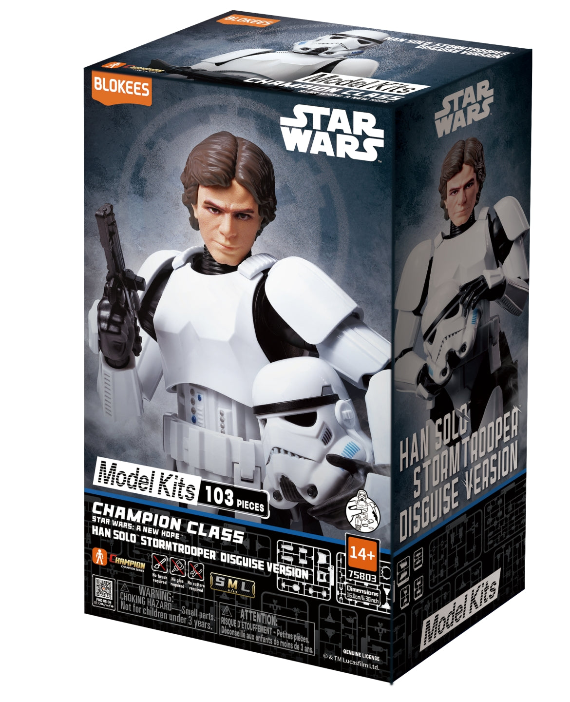 Figurine à assembler Star Wars Champion Class 03 - Evergreen Han Solo