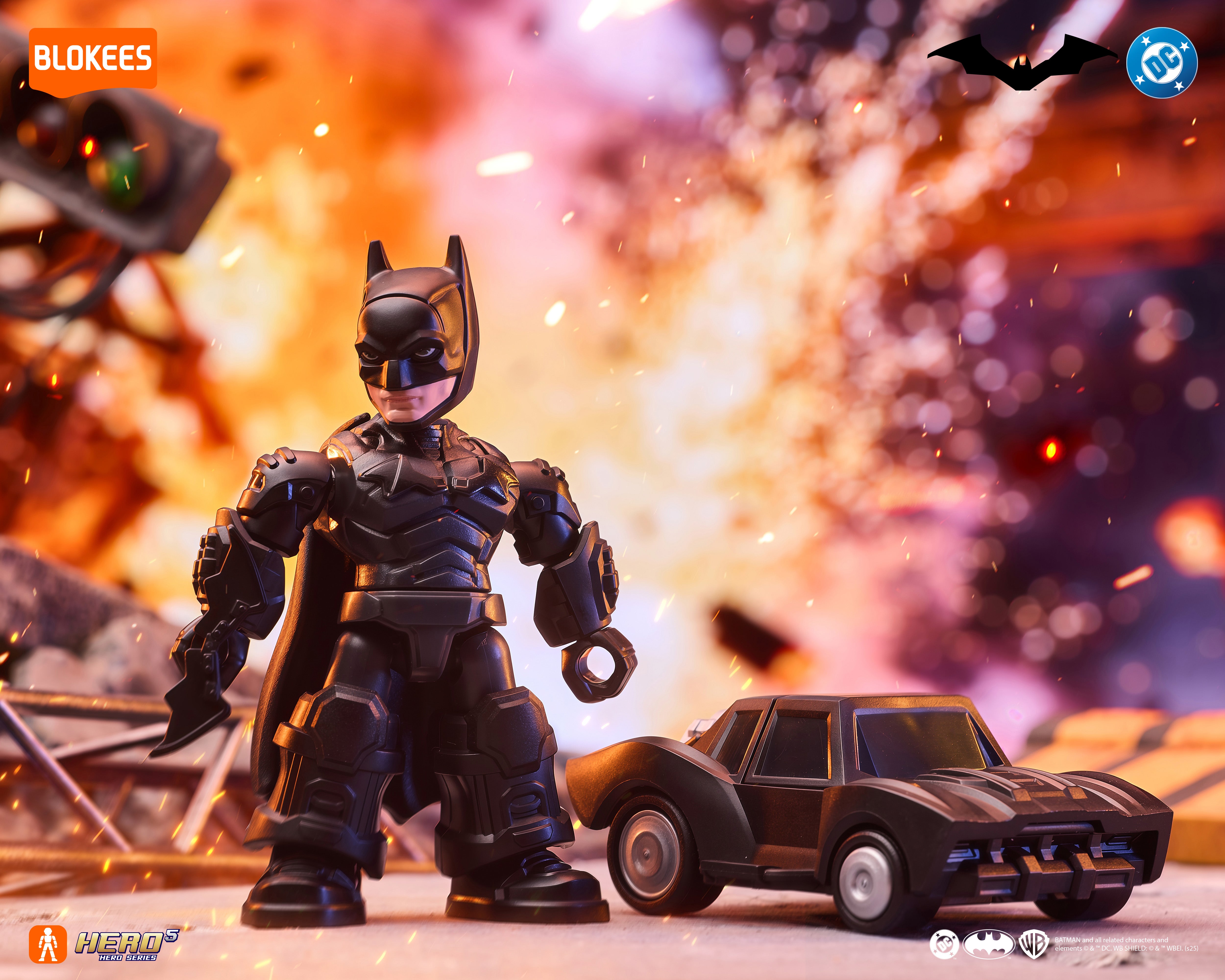 Figurine surprise DC HERO - Batman Defender Version 01 (modèle aléatoire)