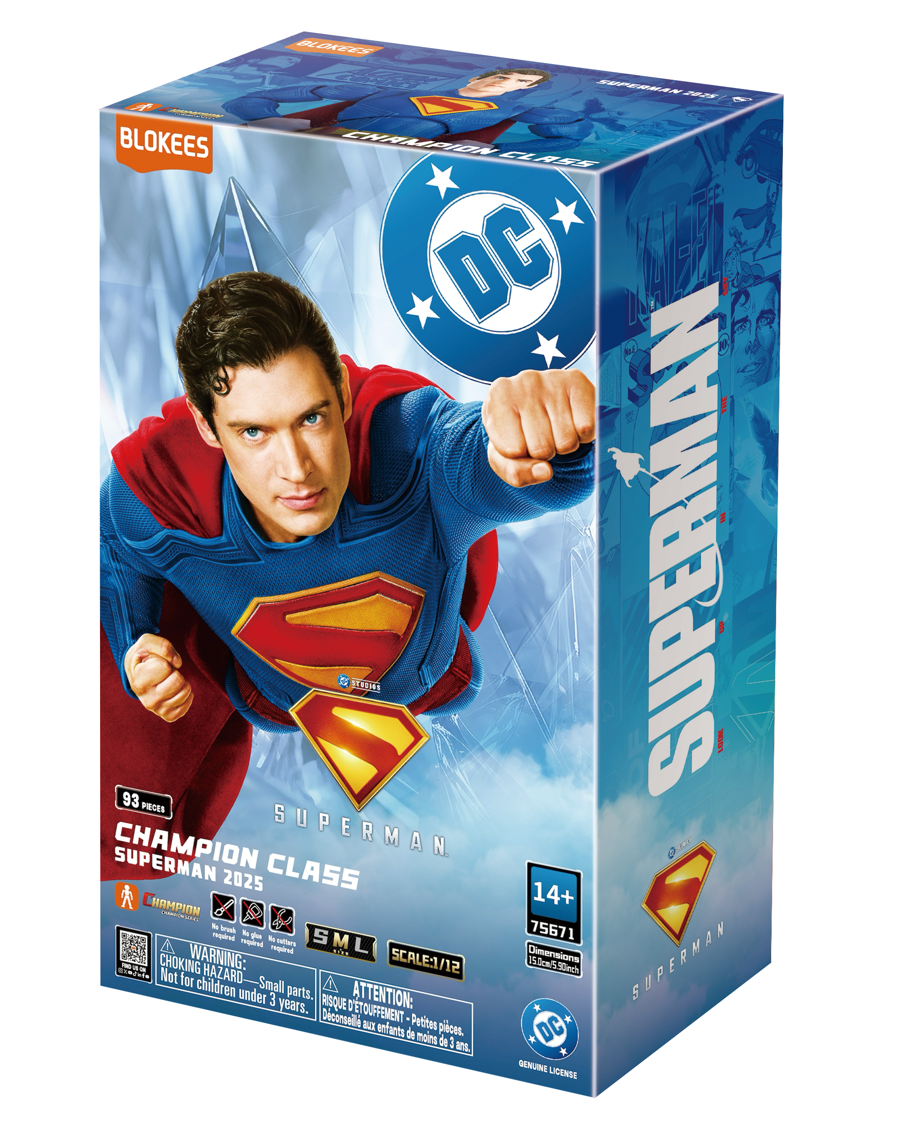 Figurine à assembler DC Champion Class 01 - Superman