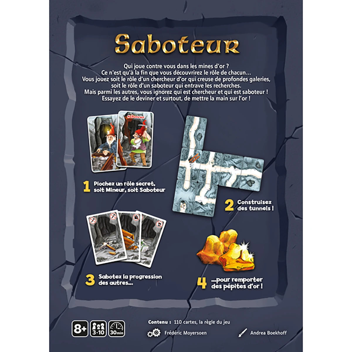 Saboteur – Jeu de cartes bluff et stratégie