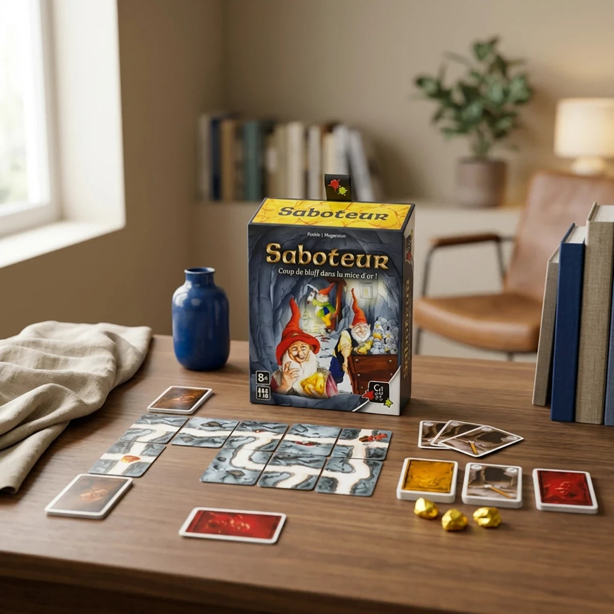 Saboteur – Jeu de cartes bluff et stratégie