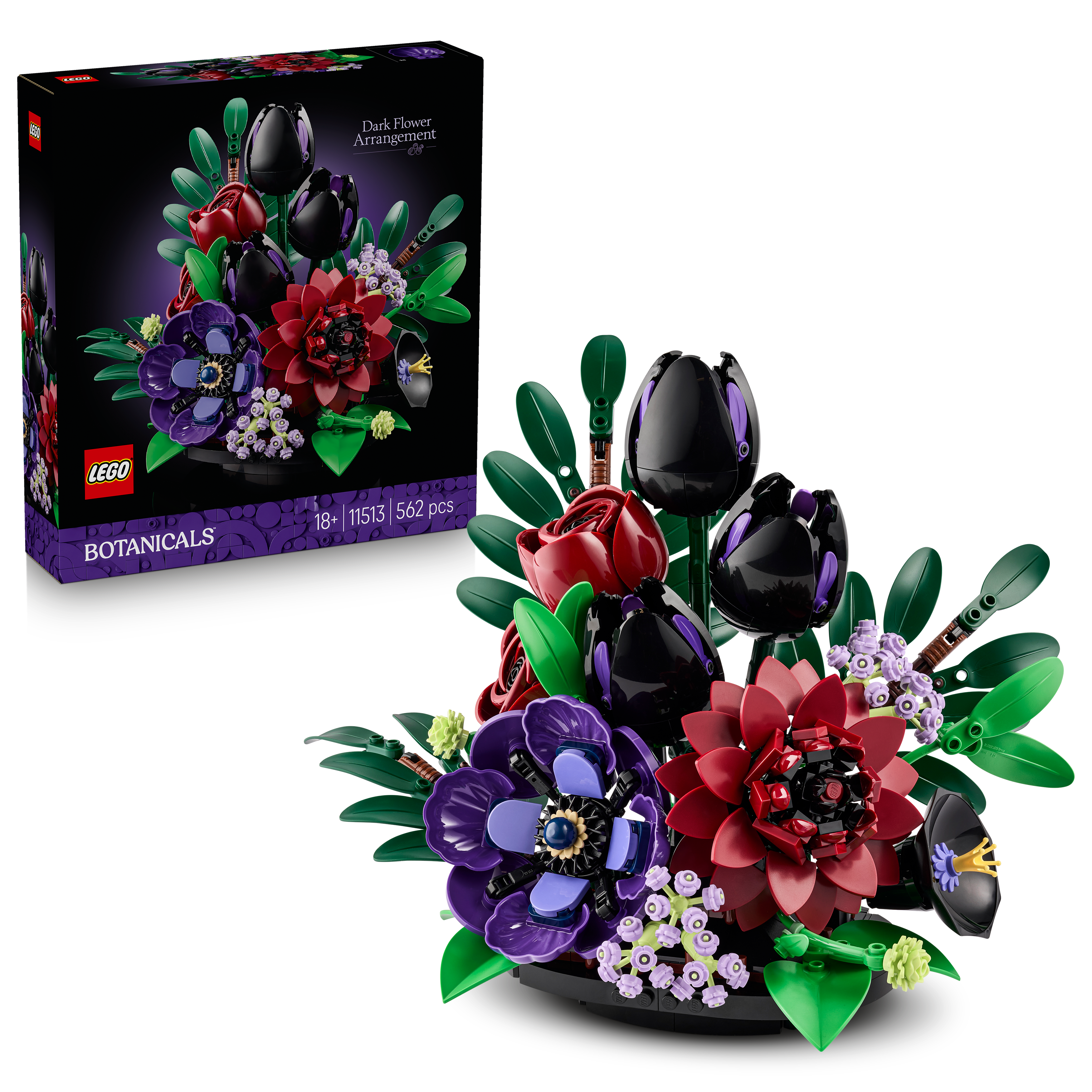 11513 - LEGO® Botanicals - La Composition Florale Sombre