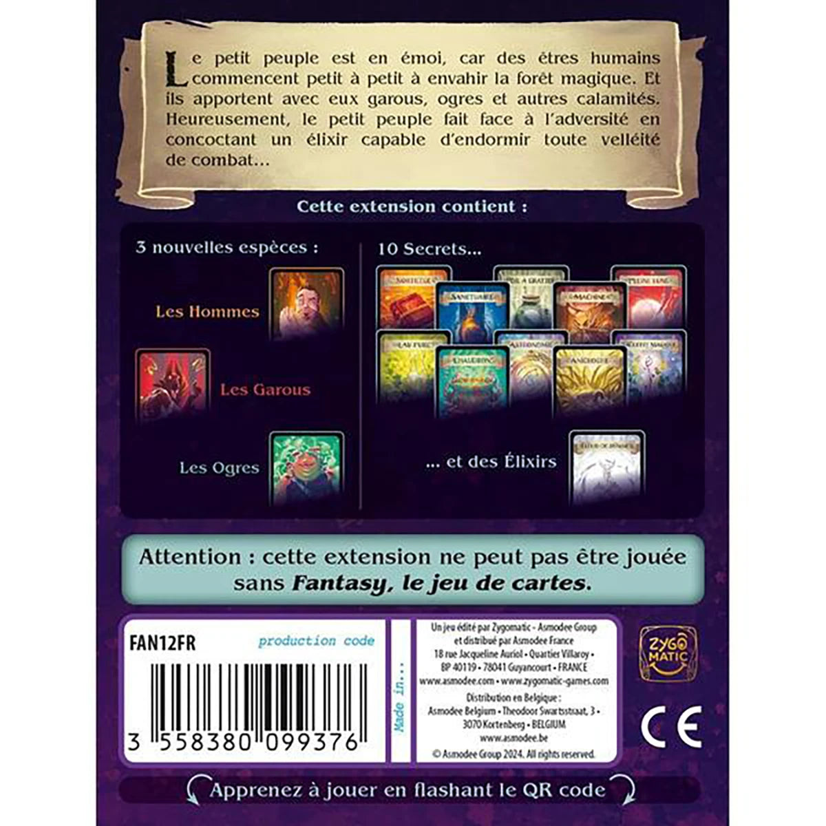 Fantasy 2 – Jeu de cartes stratégie et tactique extension