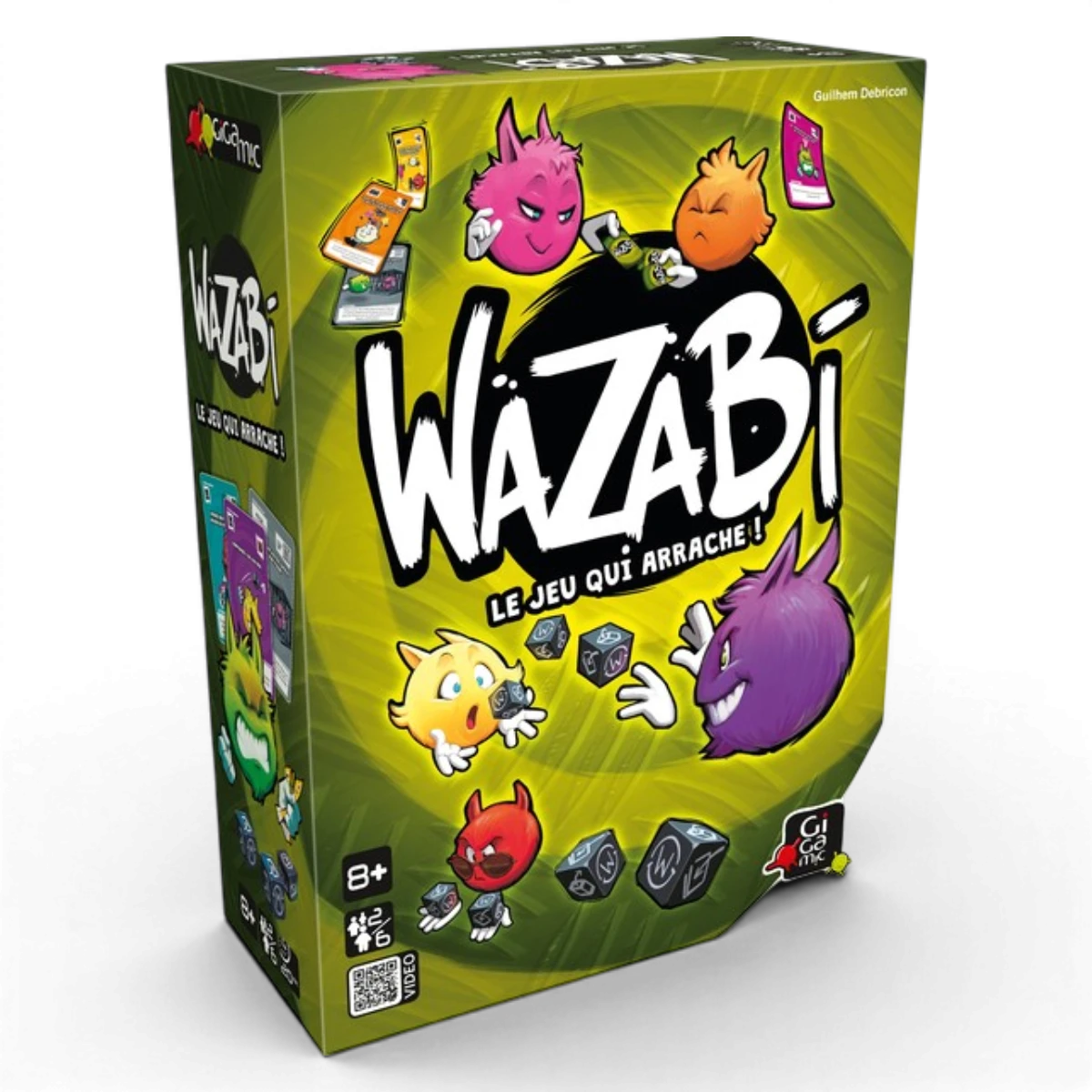 Wazabi – Jeu de dés bluff et fun