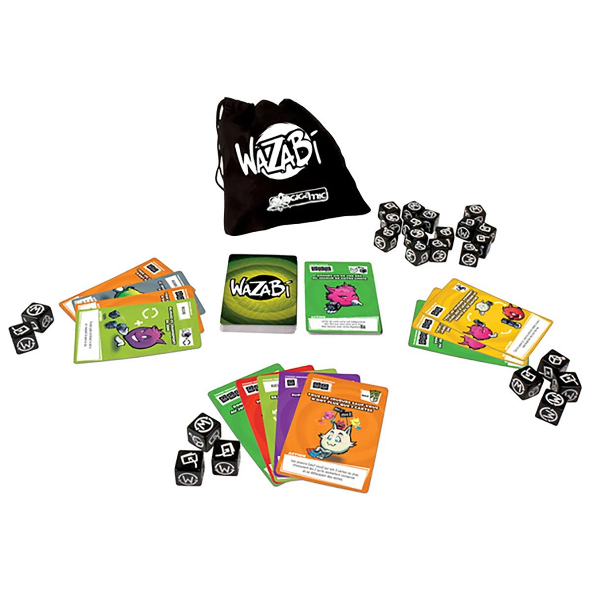 Wazabi – Jeu de dés bluff et fun