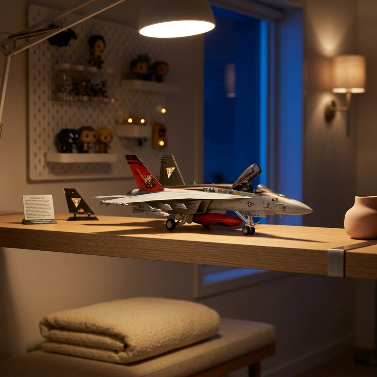 Maquette F/A-18E Super Hornet (63 pièces)