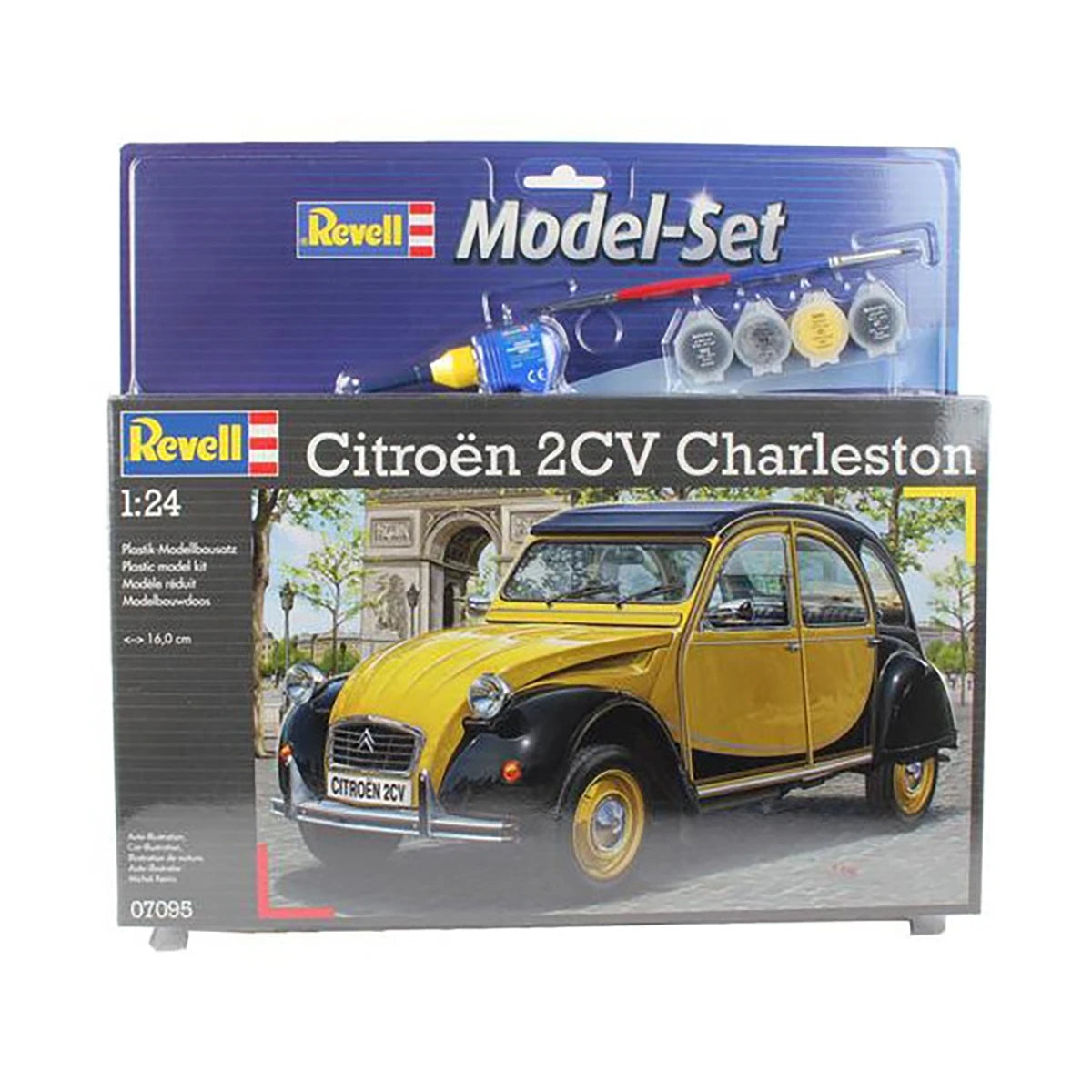Maquette Citroën 2CV Charleston (126 pièces)