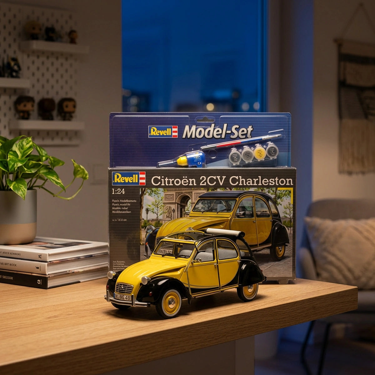 Maquette Citroën 2CV Charleston (126 pièces)